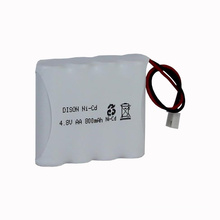 NiCd battery  4.8V 800mah rechargable battery